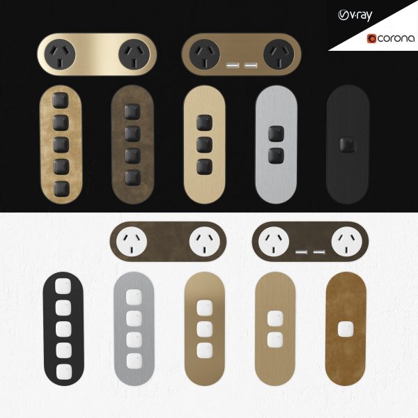Power outlets  Switchs