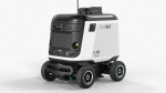 Powered Off Delivery Robot Kiwibot White