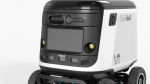 Powered Off Delivery Robot Kiwibot White
