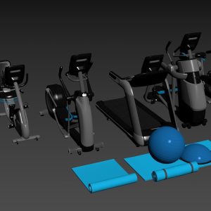 precor-collection-2021-and-fitness-equipment-set-3d-model-max-obj-fbx
