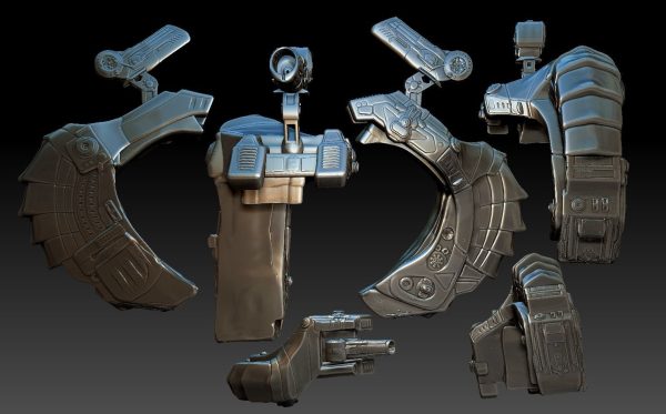 predator 1 inspired backpack and cannon