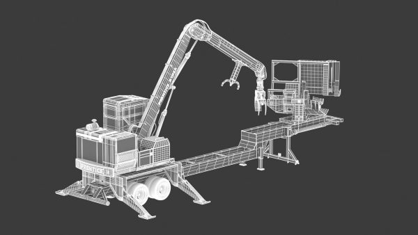 Prentice 410ex Knuckleboom Loader
