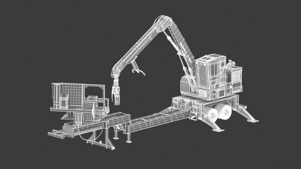 Prentice 410ex Knuckleboom Loader