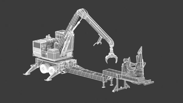 Prentice 410ex Knuckleboom Loader