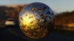 Procedural Damaged Metal