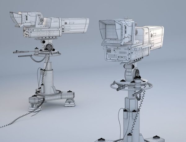 Professional SONY BVP 9000 STUDIO CAMERA