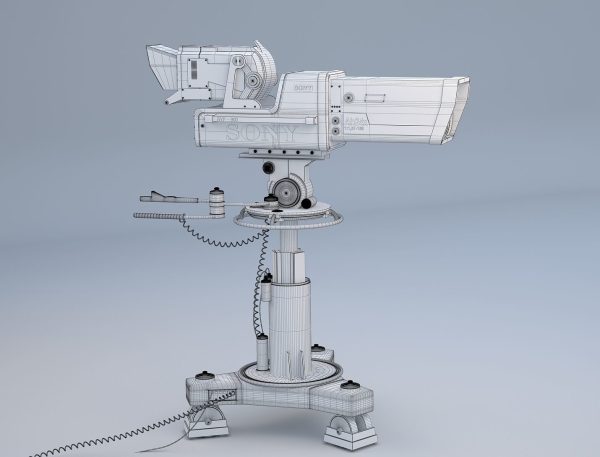 Professional SONY BVP 9000 STUDIO CAMERA