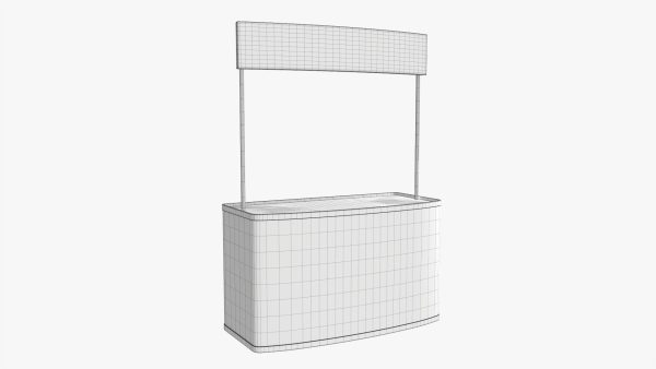 Promo stand large mockup