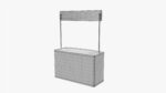 Promo stand large mockup