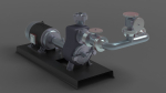 pump pumping centrifugal power fluid water engine