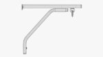 Punch bag wall bracket mount