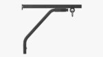 Punch bag wall bracket mount