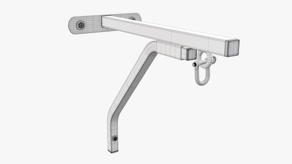 Punch bag wall bracket mount