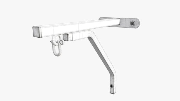 Punch bag wall bracket mount