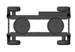 Push sled on wheels Revit Family