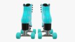 Quad roller skates with boots