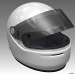 Race Car Helmet