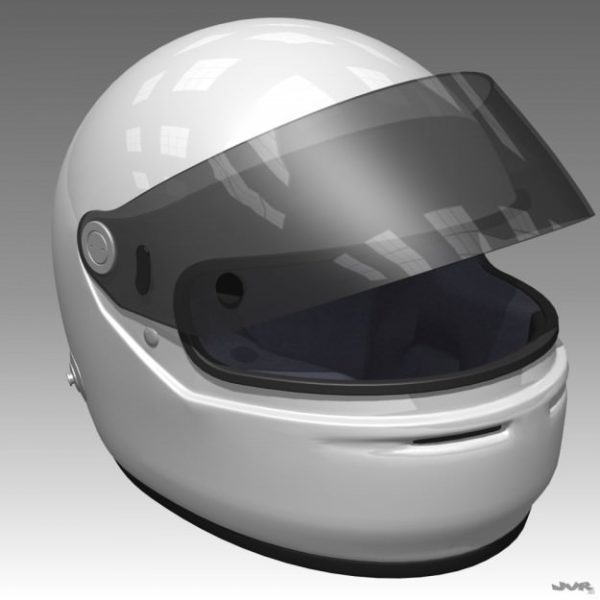 Race Car Helmet