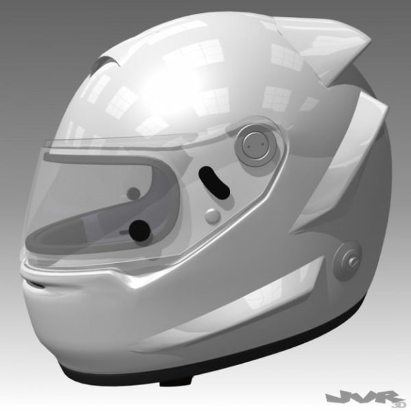 Race Car Helmet