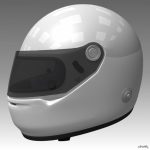 Race Car Helmet