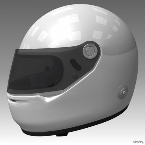 Race Car Helmet