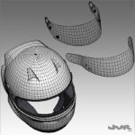 Race Car Helmet