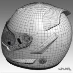 Race Car Helmet