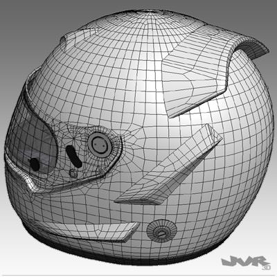 Race Car Helmet