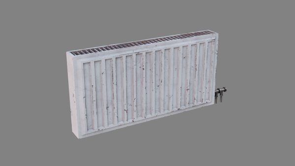 radiator old worn dirty