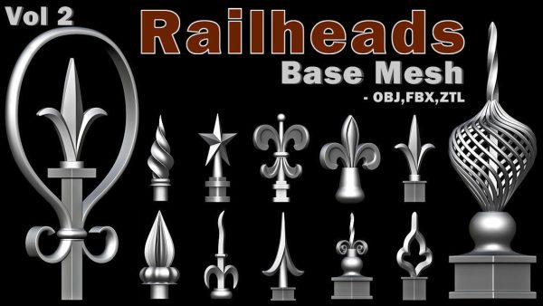 Railheads Base Mesh Vol 2