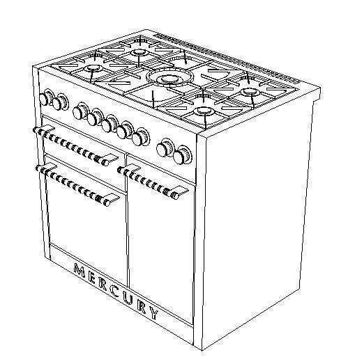 range cooker 100cm wide