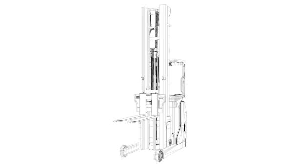 Reach Truck Stacker