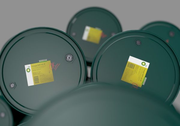 Realistic BP Barrel 3D Model