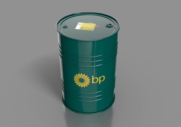 Realistic BP Barrel 3D Model