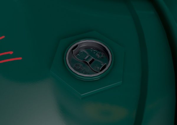 Realistic BP Barrel 3D Model