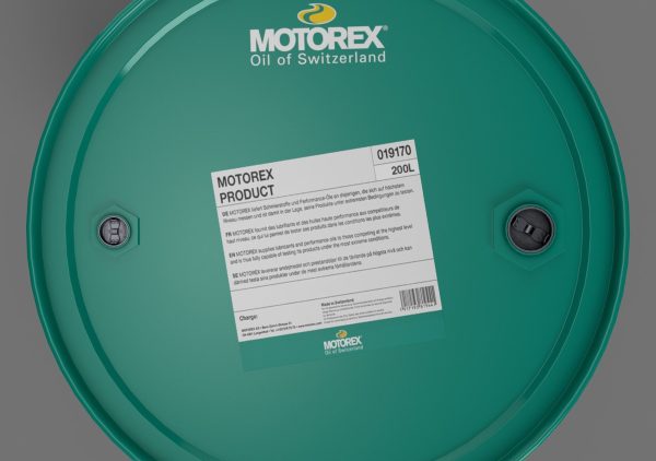 Realistic Motorex Barrel 3D Model