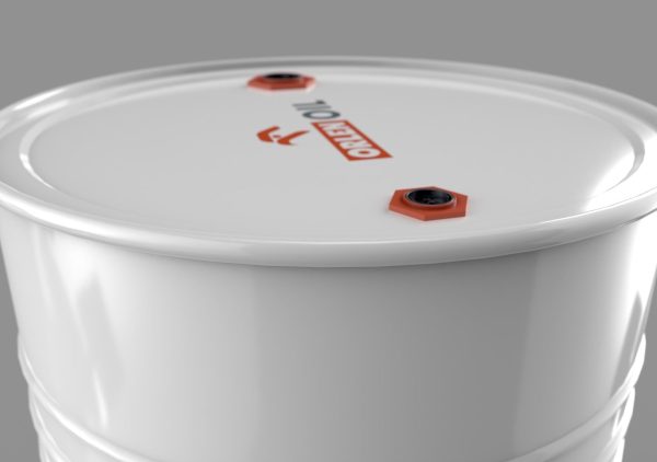Realistic Orlen Oil Barrel 3D Model