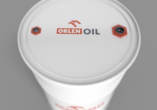 Realistic Orlen Oil Barrel 3D Model