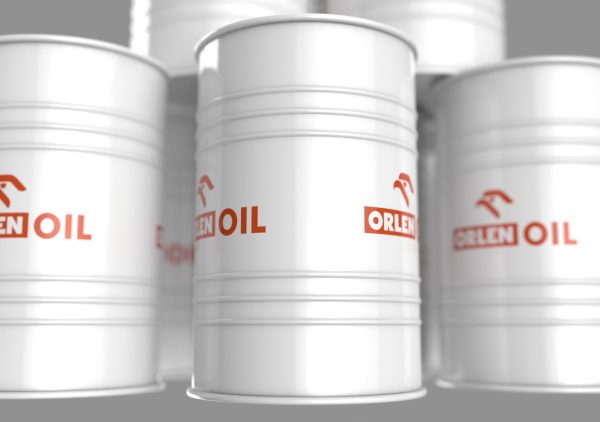 Realistic Orlen Oil Barrel 3D Model