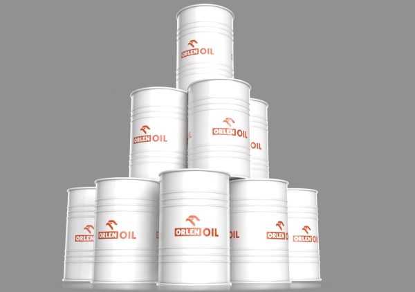 Realistic Orlen Oil Barrel 3D Model