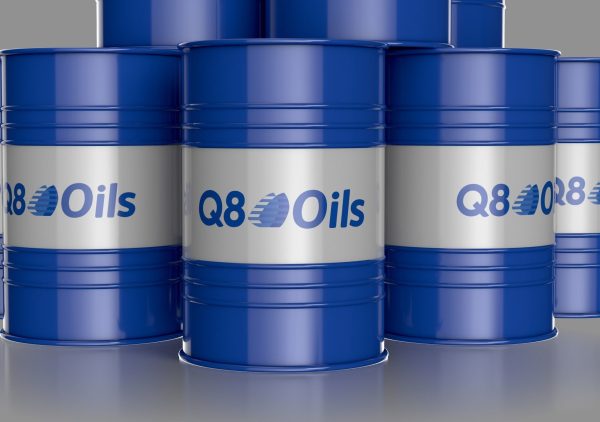 Realistic Q8 Oils Barrel 3D Model