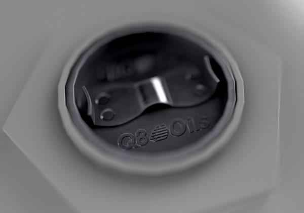 Realistic Q8 Oils Barrel 3D Model