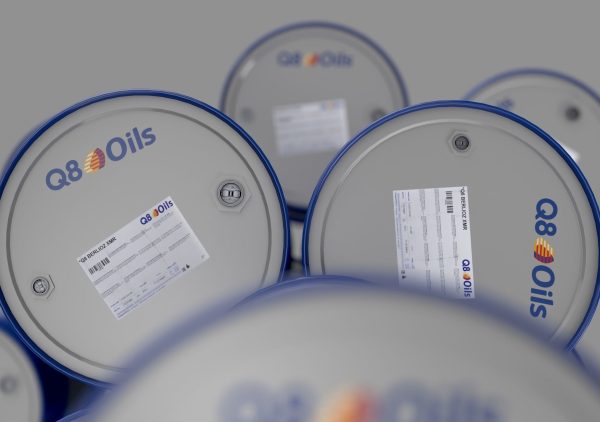 Realistic Q8 Oils Barrel 3D Model