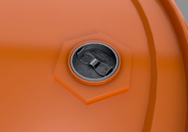 Realistic Quaker Houghton Barrel 3D Model