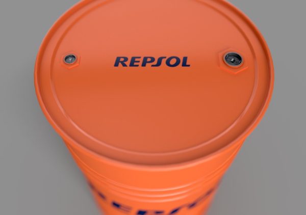 Realistic Repsol Barrel 3D Model