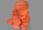 Realistic Repsol Barrel 3D Model