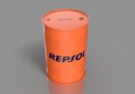 Realistic Repsol Barrel 3D Model