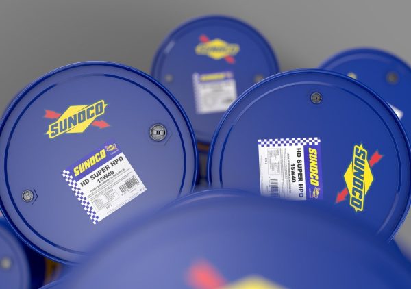 Realistic Sunoco Barrel 3D Model
