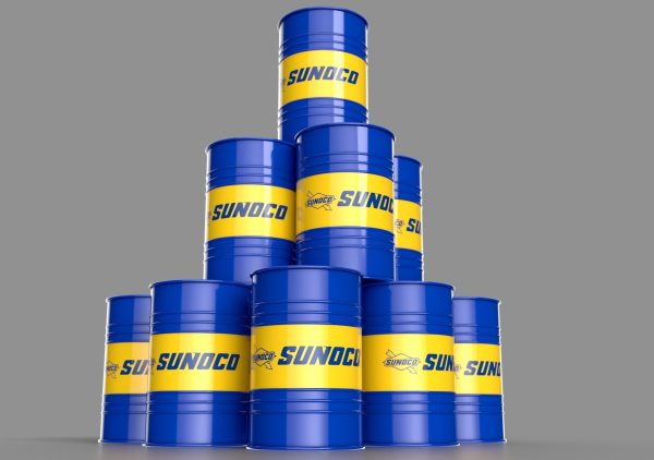 Realistic Sunoco Barrel 3D Model
