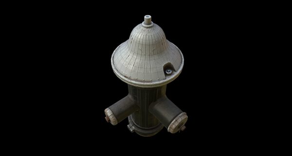Realistic US Fire Hydrant